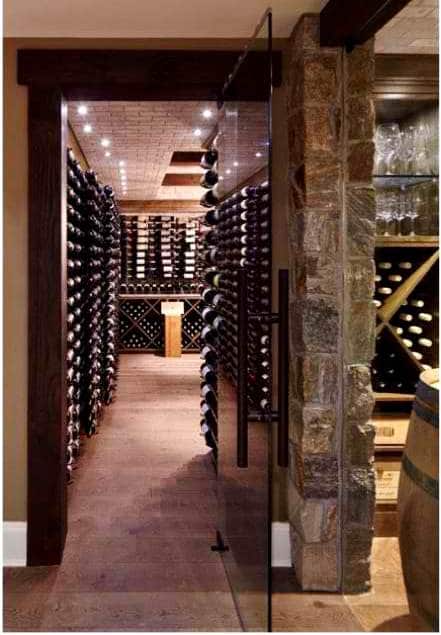 Well Insulated Climate-Controlled Custom Wine Cellar Los Angeles