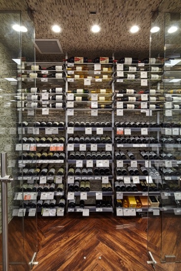 Climate-Controlled Commercial Wine Cellar