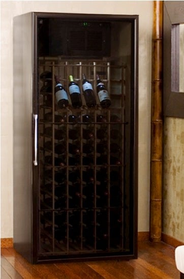Le Cache Loft Wine Cabinet offered by Las Vegas Wine Cellar Master Builders