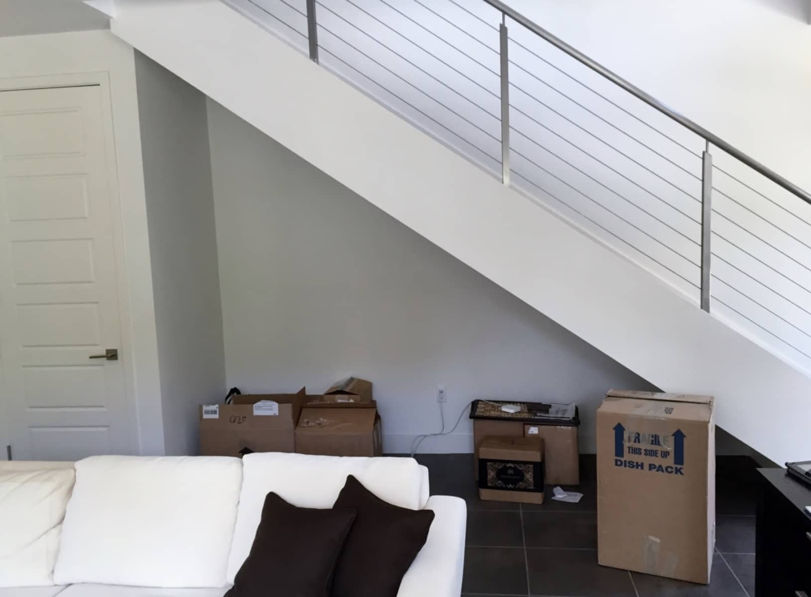 Room Before the Custom Wine Cellar Construction Began