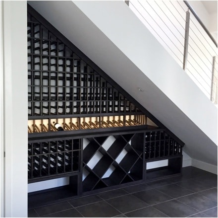 Under the Stairs Custom Wine Cellar Las Vegas