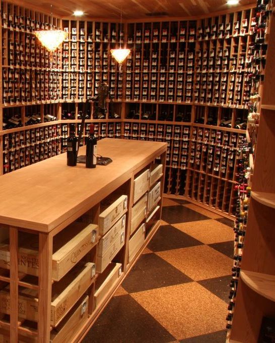 Cork Wine Cellar Flooring Los Angeles