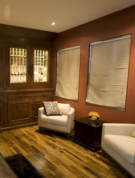 Eco-Friendly Wine Cellar Flooring by Los Angeles Master Builders