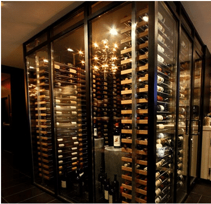 All Glass Wine Display Designed For Their WOW Factor