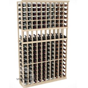 10 Column 6 Foot Wine Rack Display by Vinogrotto