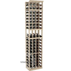 4 Column display wine rack 7 foot combo