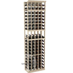 5 Column display wine rack 7 foot combo