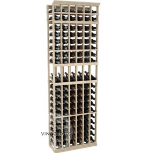 6 Column display wine rack 7 foot combo