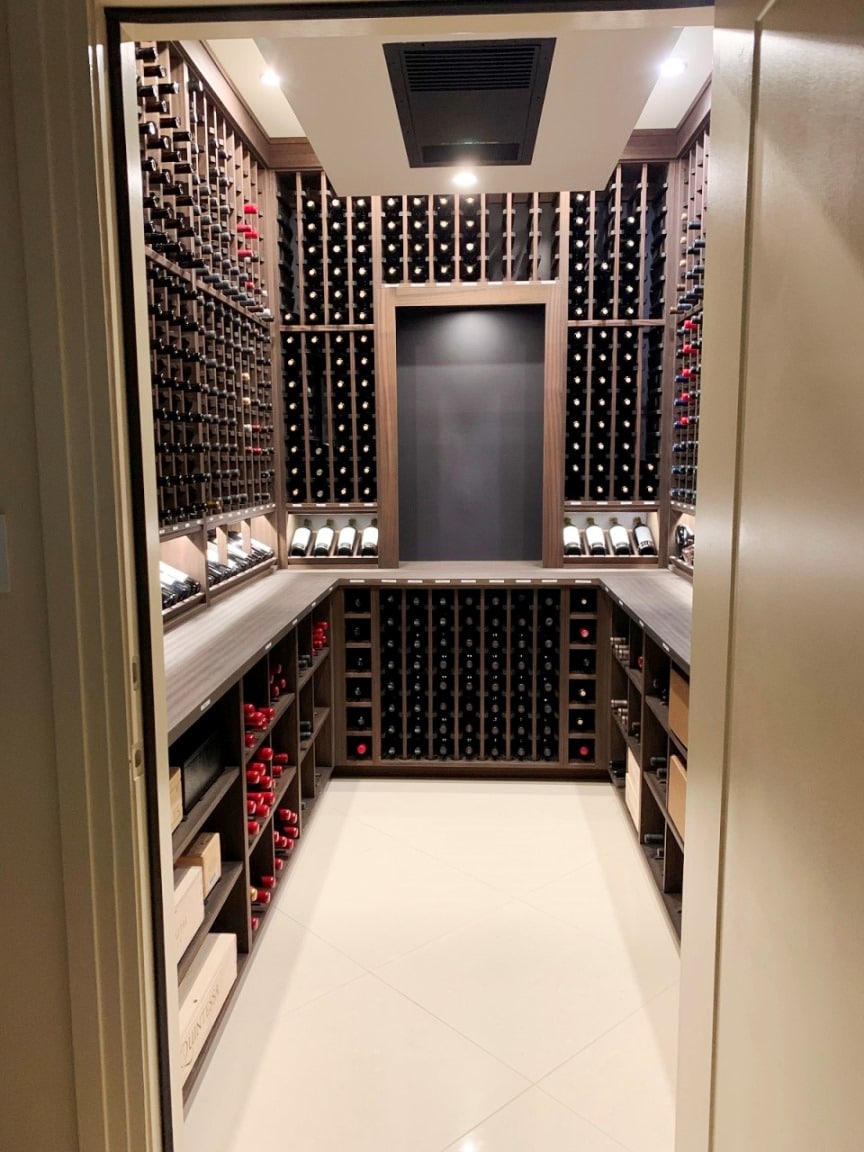 Home Wine Cellar in Maryland