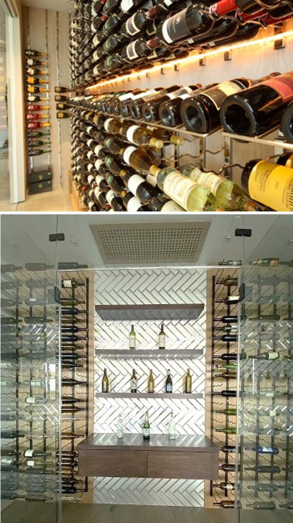 Contemporary Wine Displays by California Experts