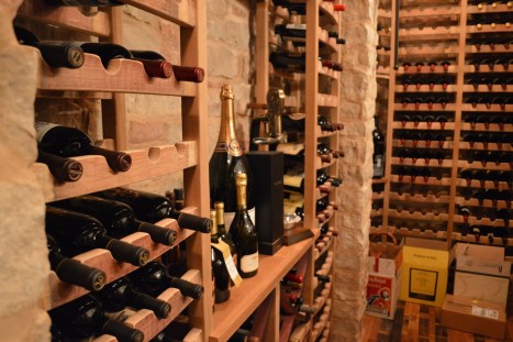 Traditional Home Wine Cellar Design