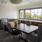 This is a stylish and modern home, and the wine cellar is a perfect match.